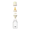 Дитяча пластикова пляшечка BIBS Baby Bottle Round Latex Ivory, 150 ml