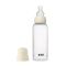 Дитяча пляшечка BIBS Baby Bottle Silicone 270 ml Medium Flow (середній потік) Ivory
