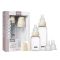 Повний комплект дитячих пляшечок BIBS Anti-Colic Round Silicone 150 ml/ 270 ml – Ivory (+0m, +2m, +4m)
