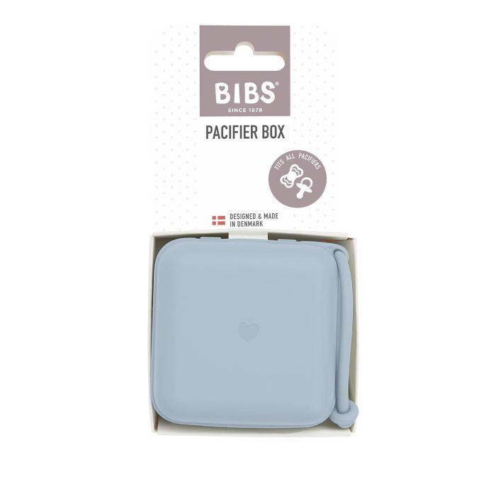 Контейнер для зберігання пустушок BIBS Pacifier Box Baby Blue