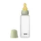 Дитяча пляшечка BIBS Baby Bottle Round Latex 270 мл Medium Flow (середній потік) Sage