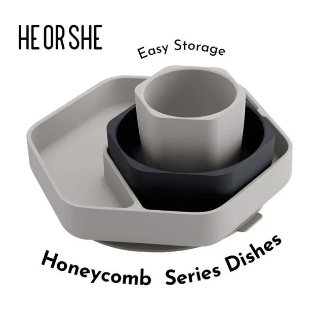 Набір посуду Heorshe Gray