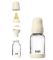 Скляна BIBS Baby Glass Bottle дитяча пляшечка повний комплект Baby Blue - 120 ml