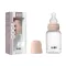 Пластикова дитяча пляшечка BIBS Baby Bottle Round Silicone 150 мл Slow Flow (повільний потік) Blush