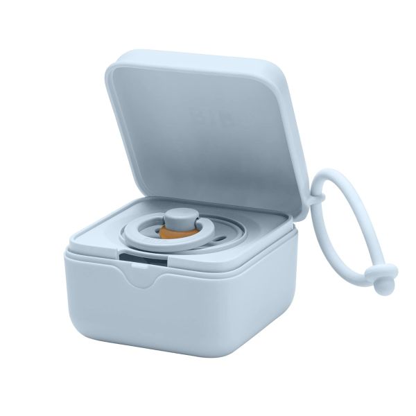 Контейнер для зберігання пустушок BIBS Pacifier Box Baby Blue
