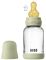Скляна  BIBS Baby Glass Bottle дитяча пляшечка повний комплект Sage - 120 ml