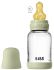 Скляна  BIBS Baby Glass Bottle дитяча пляшечка повний комплект Sage - 120 ml