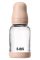 Скляна  BIBS Baby Glass Bottle дитяча пляшечка повний комплект  Blush - 120 ml