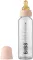 Скляна пляшечка BIBS Baby Glass Bottle повний комплект Blush 240 ml