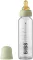 Скляна дитяча пляшечка BIBS Baby Glass Bottle повний комплект  240 ml - Sage