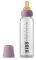 Скляна дитяча пляшечка BIBS Baby Glass Bottle повний комплект Mauve - 240 ml