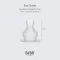 Пластикова дитяча пляшечка BIBS Baby Bottle Round Silicone 150 мл Slow Flow (повільний потік) Ivory, 2 шт