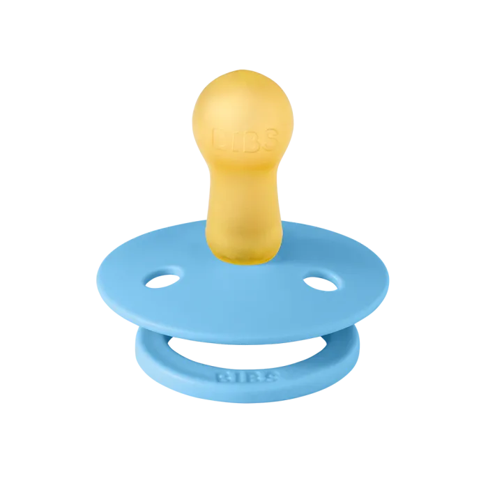 Пустушка BIBS 6-18 m Latex Round Bumblebee Breeze (кругла) з бджілкою