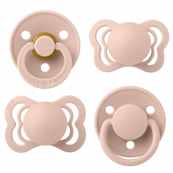 Набір сосочок Try It BIBS 0-6 міс Collection Blush