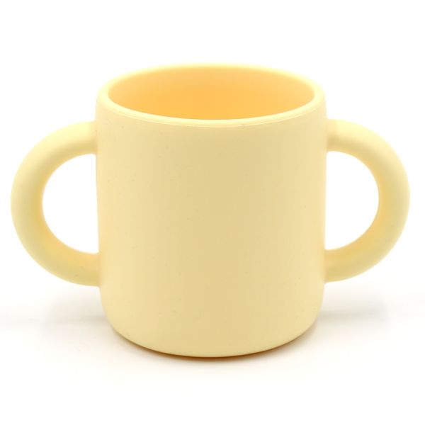 Силіконовий кухоль з двома ручками Pastel Yellow