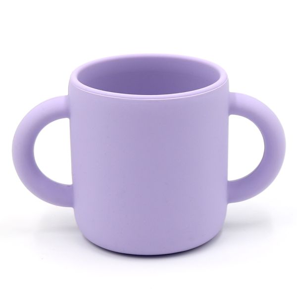 Силіконовий кухоль з двома ручками Pastel Lilac