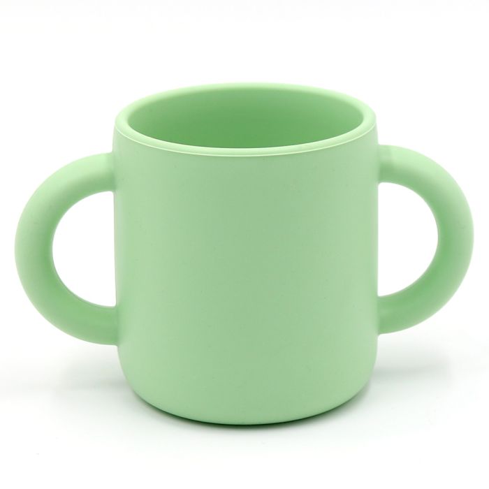 Силіконовий кухоль з двома ручками Pastel Green