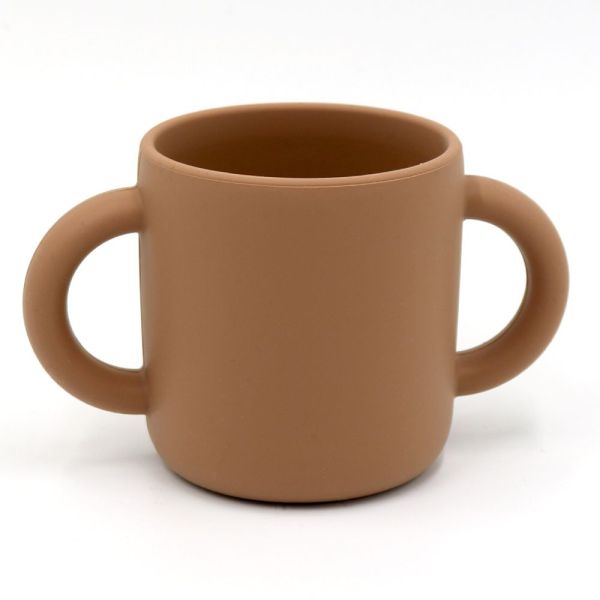 Силіконовий кухоль з двома ручками Brown