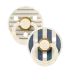Пустушка BIBS 6-18 m Colour Latex Pin – Ivory/Steel Blue Mix, 2 шт