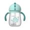 Бутилка дитяча поїльник  ДИНО Dusty Blue, 240 ml