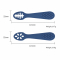 Силіконові дитячі прибори Pre Spoon Navy