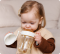 Дитячий поїльник непроливайка HEORSHE White 300 ml