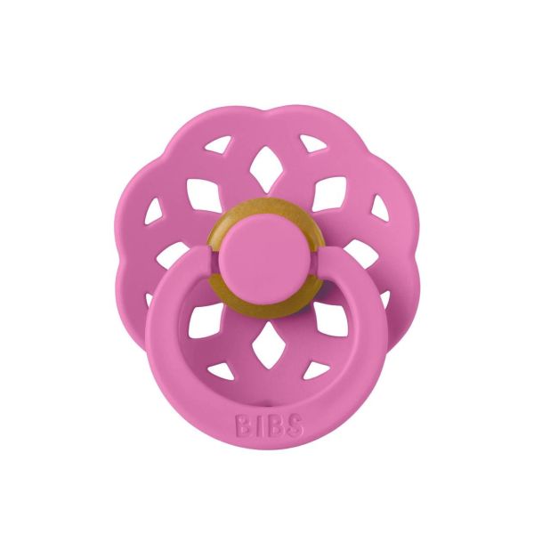 Пустушка BIBS 0-6 m Boheme Latex Round Bubblegum