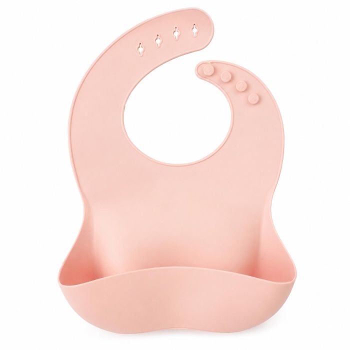 Слюнявчик силиконовый Soft Рink