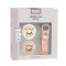 Подарунковий набір пустушки та тримач для соски BIBS Colour Pacifier & Loop Clip Gift Set Latex – Blush