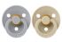 Пустушка BIBS 0-6 m Colour Latex Round Cloud / Vanilla 2 шт