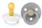 Пустушка BIBS 0-6 m Colour Latex Round White / Cloud, 2 шт