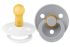 Пустушка BIBS 0-6 m Colour Latex Round White / Cloud ,2 шт