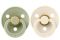 Пустушка BIBS 0-6 m Colour Latex Round Sage / Ivory 2 шт