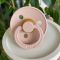 Пустушка BIBS 0-6 m Colour Latex Round - Blush