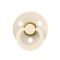 Соска пустушка BIBS 18+m Colour Latex Round Ivory