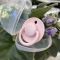 Пустушка BIBS 0-36 міс De Lux Silicone - Blossom