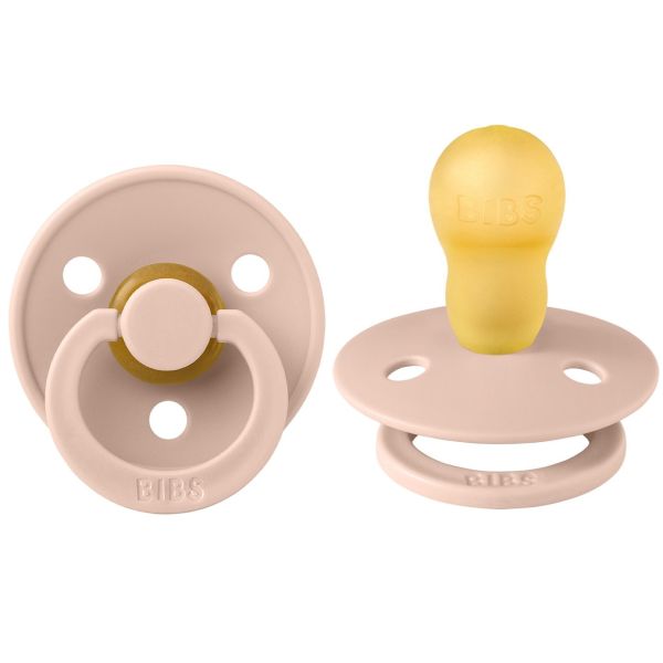 Пустушка BIBS 18+ Latex Round – Blush