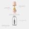 Скляна дитяча пляшечка BIBS Baby Glass Bottle повний комплект Mauve 120 ml