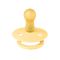Пустушка BIBS 6-18 міс BIBS Colour Latex Round (кругла) – Pale Butter