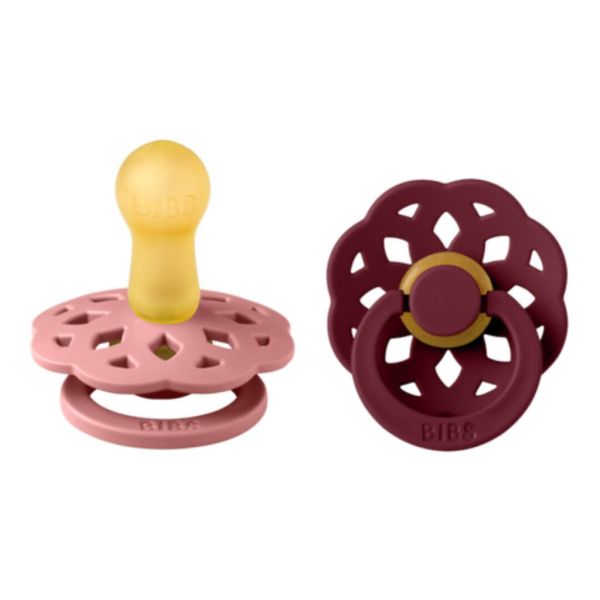 Пустушка Boheme 6-18 m Latex Round Elderberry/Dusty Pink  2 шт