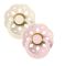 Пустушка Boheme 0-6 m Boheme Latex Round (кругла) Ivory/Blossom 2 шт.