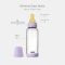 Скляна дитяча пляшечка BIBS Glass Baby Bottle Round Latex Boheme Violet Sky - 240 ml