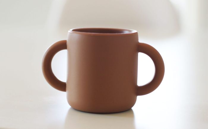Силіконовий кухоль з двома ручками Brown