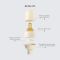 Скляна дитяча пляшечка BIBS Baby Glass Bottle повний комплект  Ivory - 240 ml