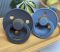 Набір пустушок BIBS 0-6 Colour Latex Round - Iron / Petrol, 2 шт