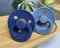 Пустушкі BIBS 0-6 Colour Latex Round (кругла) - Steel Blue / Petrol, 2 шт