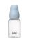 Набір пластикових дитячих пляшечок BIBS  Baby Blue Grow and Flow Round Latex 150 мл/270 мл