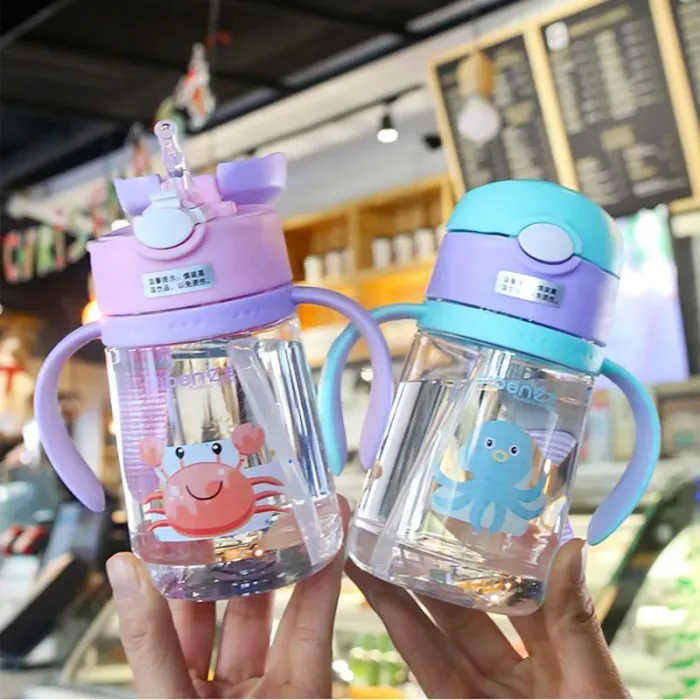 Поїльник дитячий з трубочкою, 350 ml