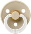 Соска пустушка BIBS 0-6 m Colour Latex Round – Vanilla GLOW 