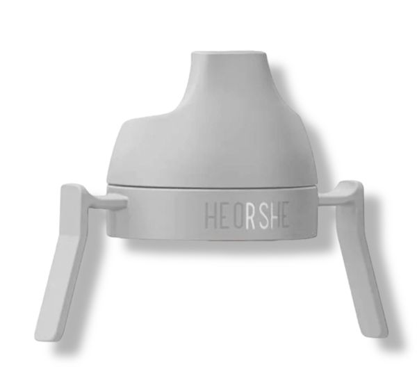 Ручки та кришка до непроливайки HEORSHE  6M+/ 9M+ Gray (без силіконового носика)